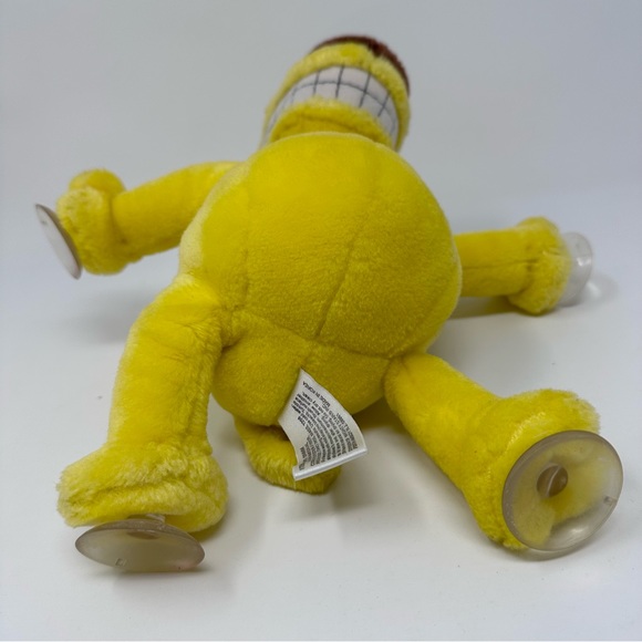 1987 Mother Goose Grimm Dog Plush Window Suction Cups Grimmy Spinning Head Clean - Picture 9 of 15